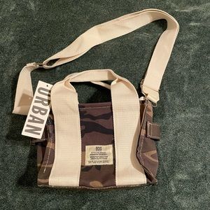 BDG Camo Mini Tote with removable strap